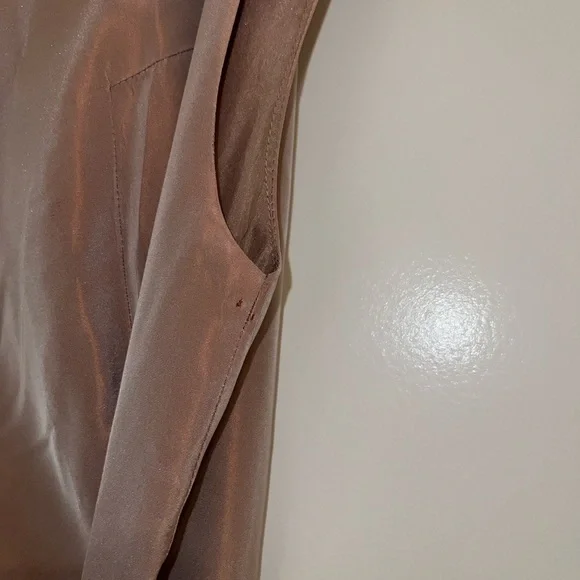 Dice Kayek Light Pink Midi Designer Dress Size 42 Feminine Demure Coquette Silk - Picture 6 of 11